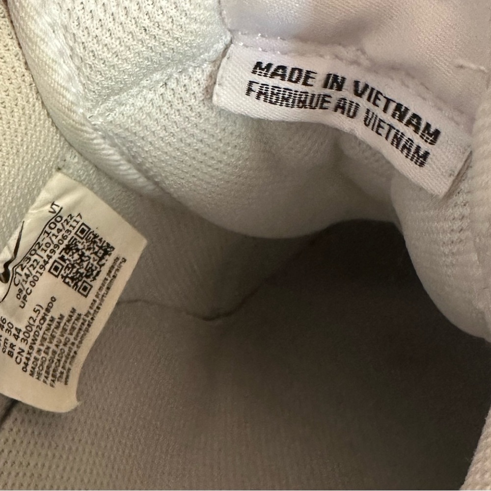 Nike Air Force 1 White Sneakers - Picture 5 of 8